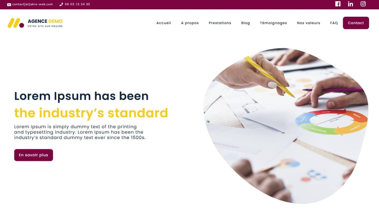 webmaster wordpress coach web offre site akroweb easy ustaritz - 1